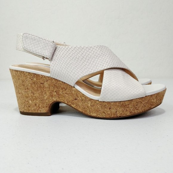 Clarks Maritsa Lara Sandals for Women for sale | eBay Clarks Confortable Maritsa Lara Wedge Sandal Women\'s Size 9M US